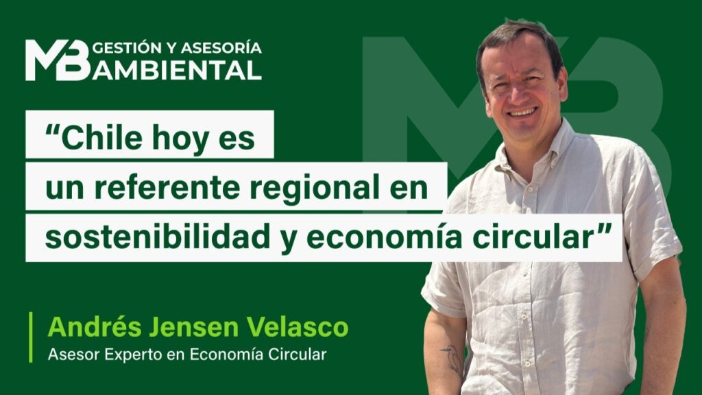 Andrés Jensen Velasco, asesor experto en Economía Circular, Ley REP, coprocesamiento y director en ReSimple.